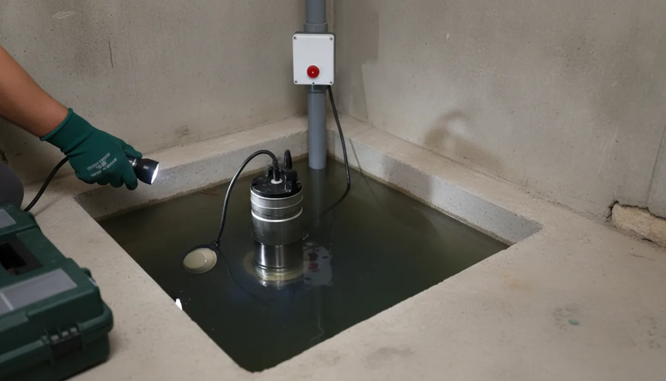 Dépannage pompe de relevage Donges – problème / diagnostic